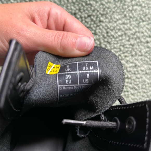 Brand New Doc Marten Black platform combat boots! - Picture 3 of 4